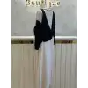 GHİSA Siyah / Taş Renk Elbise