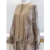 GHISA GH-25YGSTKM4043-S.K. Sütlü Kahve Renk Takım