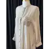 GHISA GH-25YGSTNK4668-V Vizon Renk Uzun Tunik