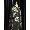 MY312 Siyah Renk Payetli Bomber Ceket