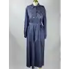 NUSS NS-26Y2034-D Denim Renk Elbise