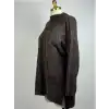 NUSS Kahve Renk Angora Kazak