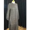 NUSS NS-26Y2026-K Kahve Renk Elbise