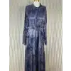 NUSS NS-26Y2038-L Lila Renk Elbise
