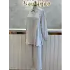 NUSS Naturel Renk Takım