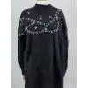 NUSS NS-26K7002-Si Siyah Renk Tunik