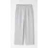SENTEZ SZ-5580-G GRİ COLMAR BELİ LASTİKLİ GENİŞ PAÇA PANTOLON