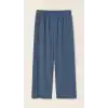 SENTEZ SZ-5569-İ İNDİGO TOKYO BAMBU GENİŞ PAÇA PANTOLON