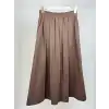 SENTEZ SZ-5479-K Kahve Renk Ely Beli Lastikli Etek