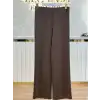 SENTEZ SZ-5629-K Kahve Renk Meri Rahat Pantolon