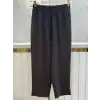 SENTEZ Kahve Renk Beli Lastikli Pantolon