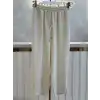 SENTEZ Taş Renk Beli Lastikli Pantolon
