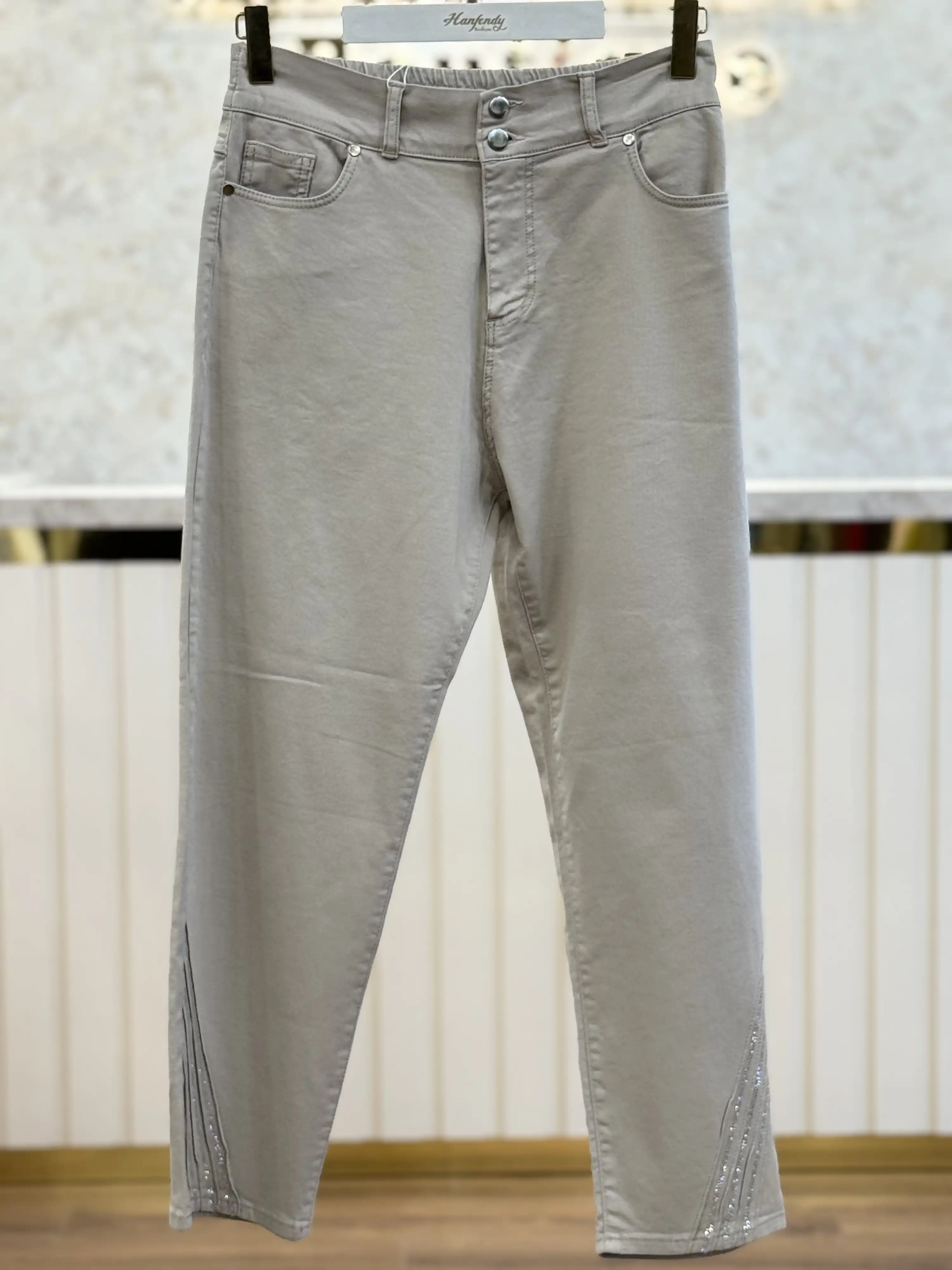 Fuat Gürşen Bej Pantolon