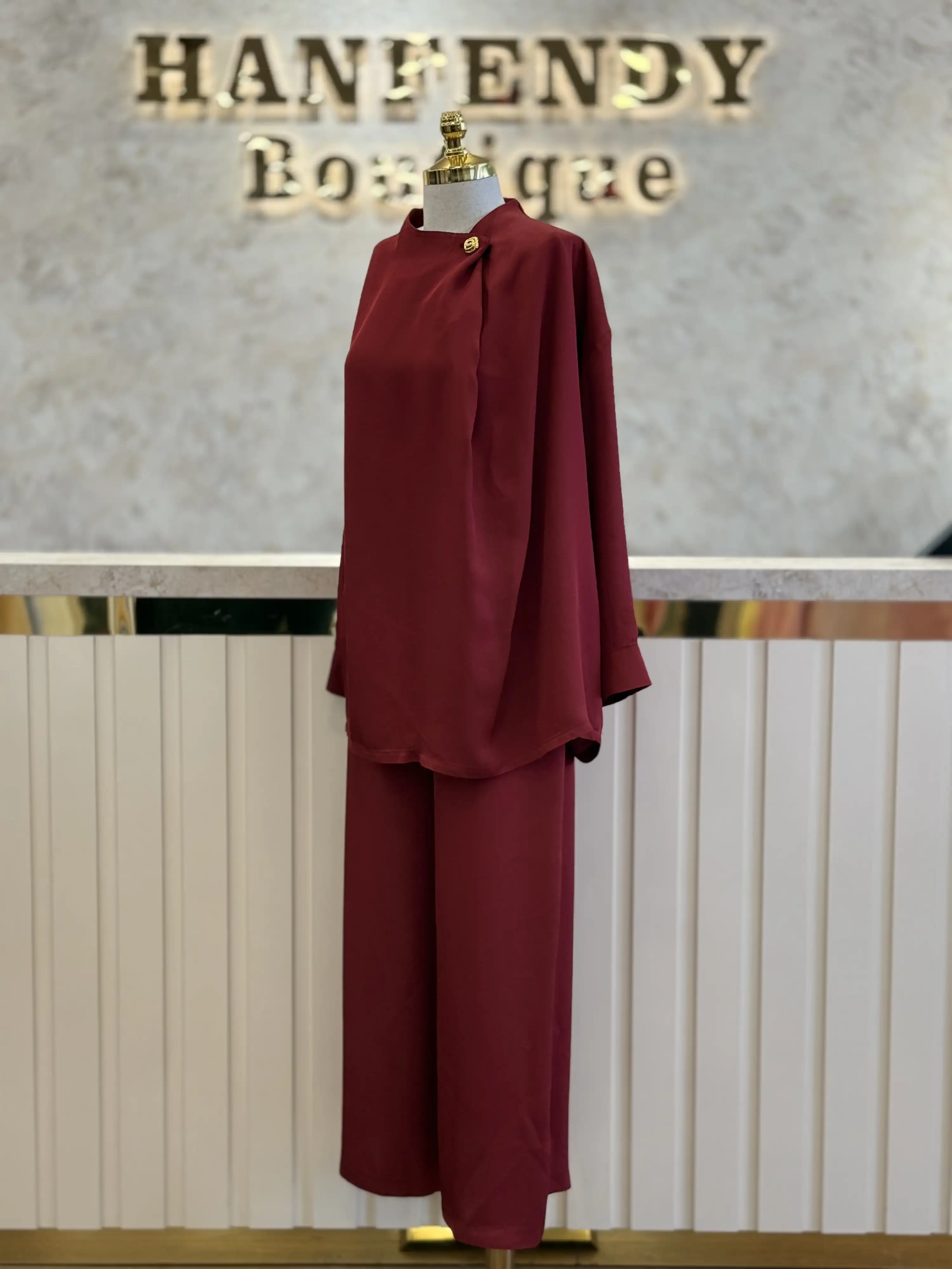 GHİSA Bordo Renk Takım