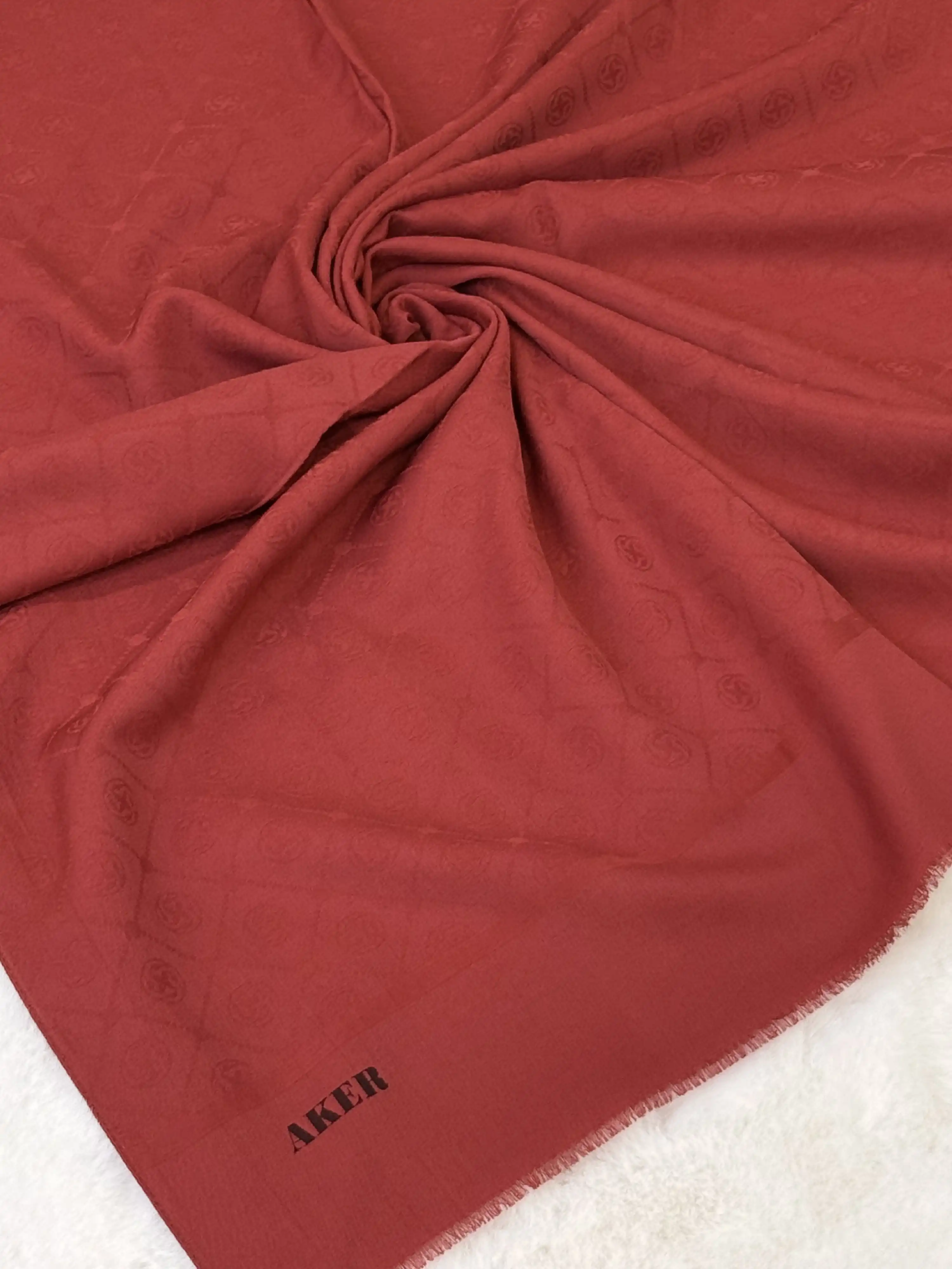 AKER AKER-1030800-941-K Kırmızı Renk Cotton Şal