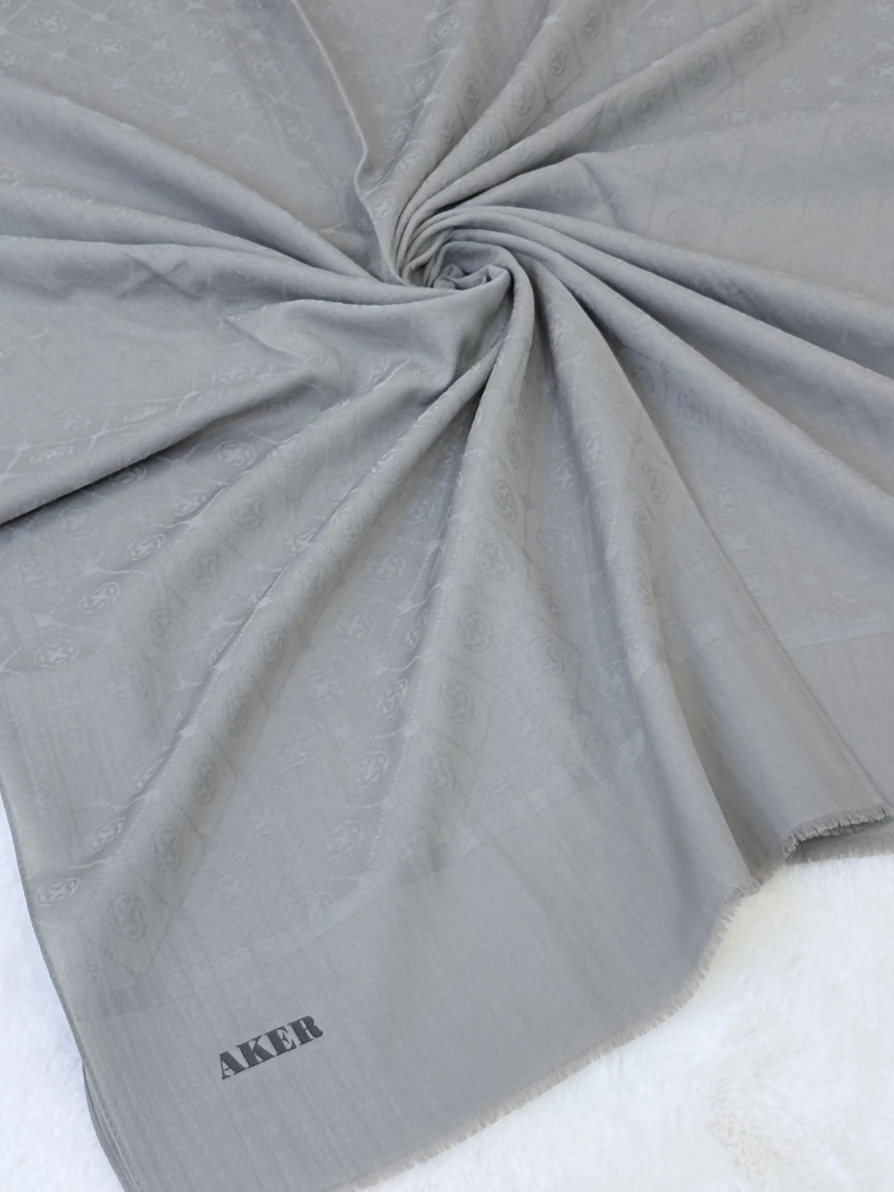 AKER AKER-1030800-972-G Gri Renk Aker Cotton Şal