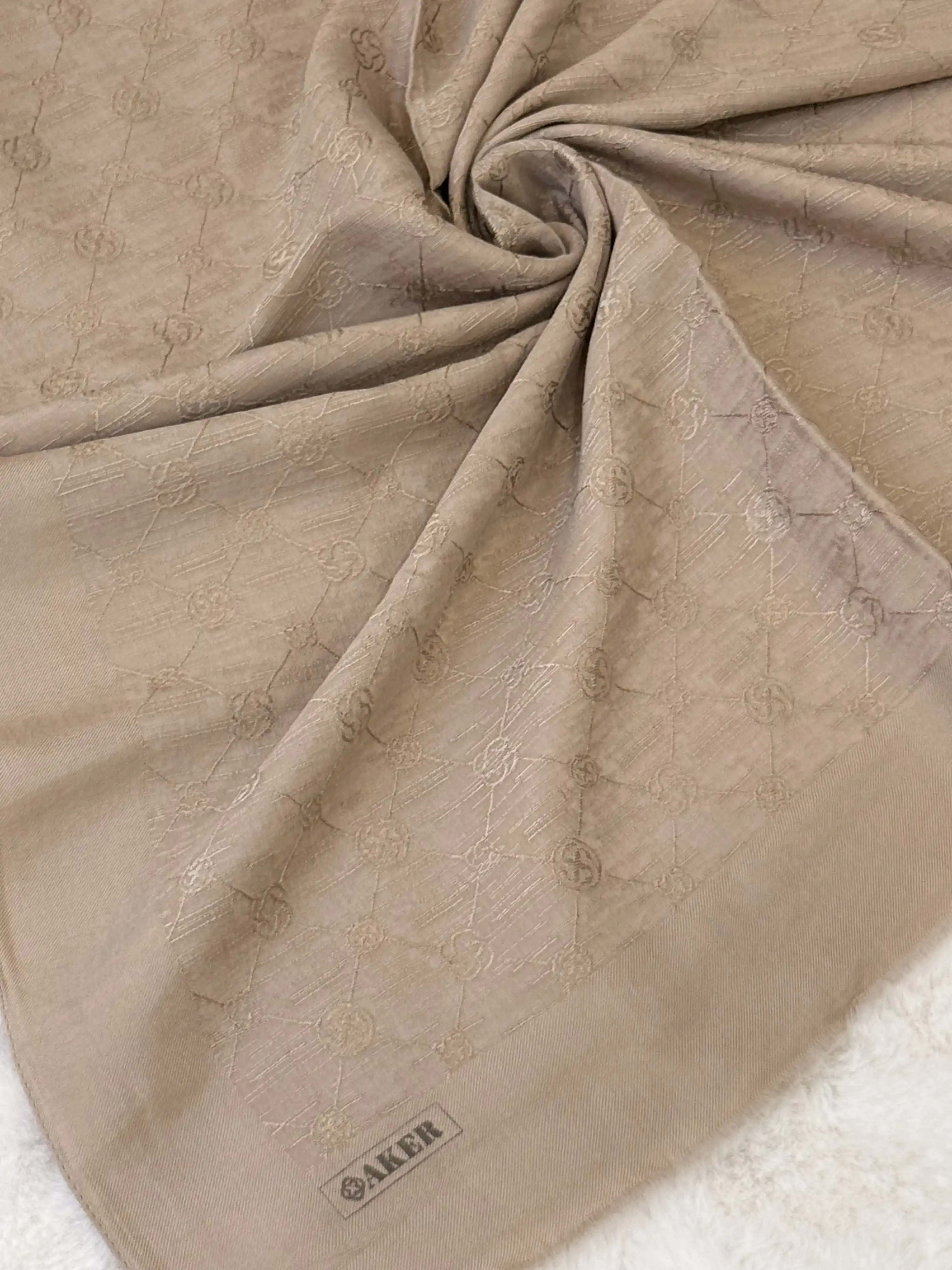 AKER AKER-1050900-981-C Cappucino Renk Koza Şal