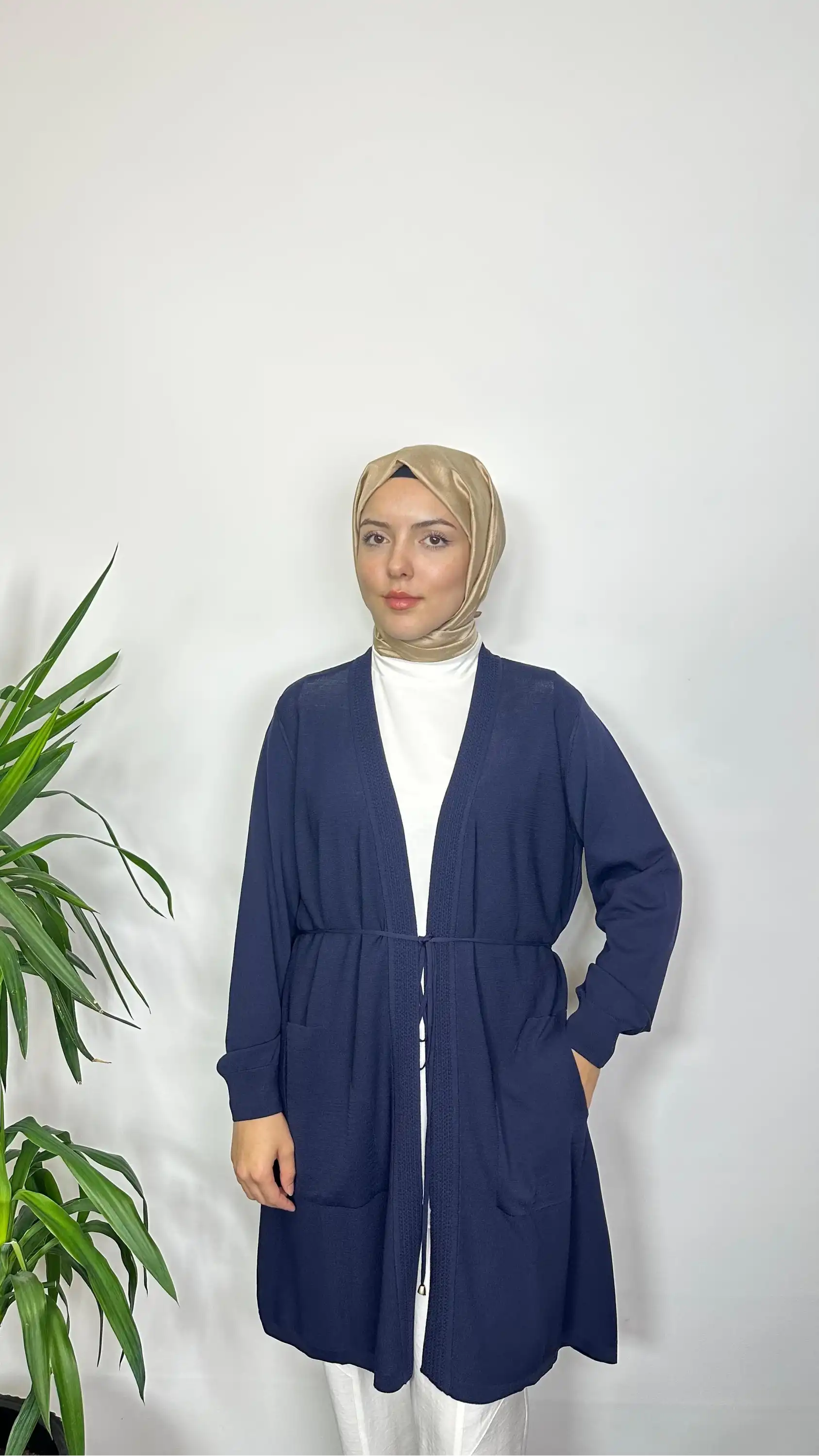 GHİSA Lacivert Renk Hırka
