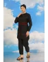 Kadın Tam Tesettür Mayo Siyah