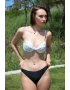 Kadın Yarım Destekli Alt Üst Bikini Takım Beyaz