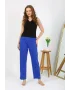Kadın Penye Düz Tek Alt Pijama Sax