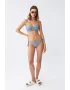 Kadın Straplez Mavi Bikini Takımı