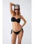 Kadın Straplez Siyah Bikini Takımı