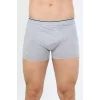 Erkek Pamuk Likralı Boxer Gri