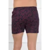 Erkek Penye Boxer Bordo - Lacivert