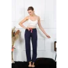 Kadın Pamuklu Alt Pijama Lacivert