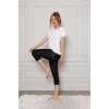 Microfiber Kapri Tayt Siyah