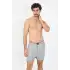 Erkek Penye Boxer Gri