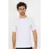 Erkek Sıfır Yaka Likralı Beyaz T-Shirt