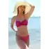 Kadın Dönmeli Straplez Fuşya Bikini