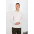 Erkek Penye Uzun Kol Pijama Takımı Ekru