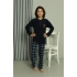 Erkek Çocuk Polar Lacivert Pijama Takımı