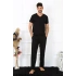 Erkek Pamuk Siyah Tek Alt Pijama