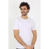 Erkek Sıfır Yaka Beyaz Penye Atlet