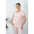 Kadın Kısa Kol Hamile Lohusa Pijama Takımı