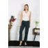 Kadın Pamuk Penye Tek Alt Pijama Petrol