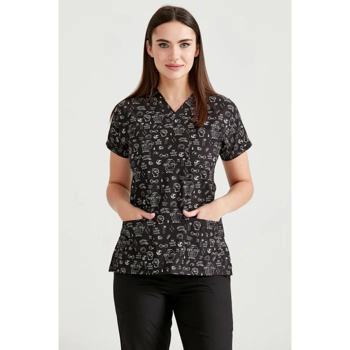 Fist Patterned Lycra Suit Dr Greys Cut Outfit