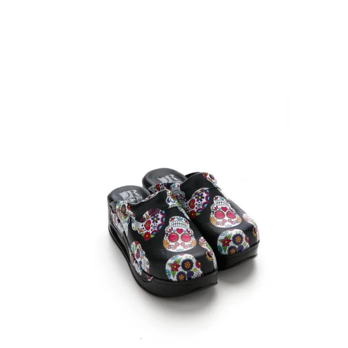 Kurukafa Desenli Sabo Ortapedik Terlik