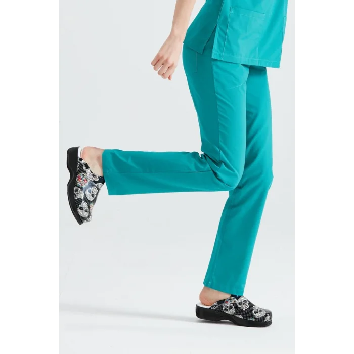 Hemşire Forması Ameliyathane Yeşili Tek Alt Terikoton Kumaş Dr Greys Kesim