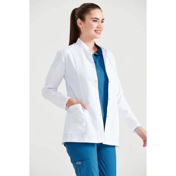 Kadın Hakim Yaka Laboratuvar Önlük
