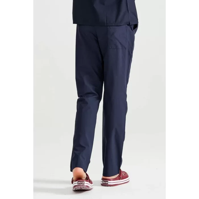 Likralı Kumaş Cerrahi Tek Alt Lacivert Renkli