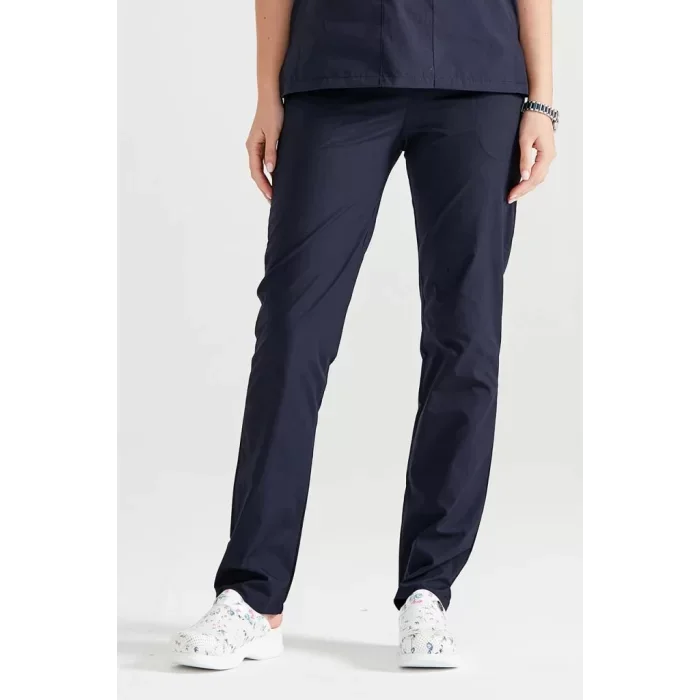 Likralı Kumaş Cerrahi Tek Alt Lacivert Renkli