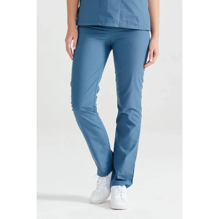 Tek Alt Petrol Mavisi Terikoton İnce Kumaş Dr Greys Kesim