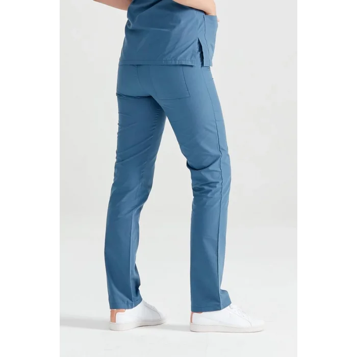 Tek Alt Petrol Mavisi Terikoton İnce Kumaş Dr Greys Kesim