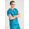 Yeni Yeşil Tek Üst Likra Kumaş Dr Greys Kesim Forma