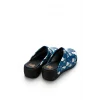 Lacivert Diş Desenli Sabo Ortapedik Terlik
